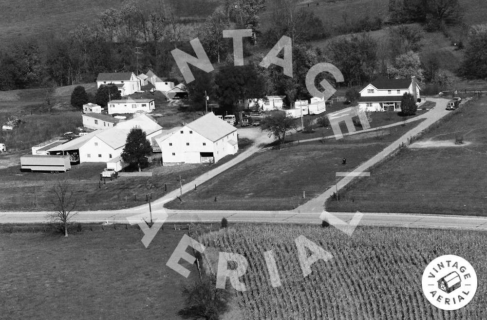 Vintage Aerial Missouri Perry County 1984 77BPY1