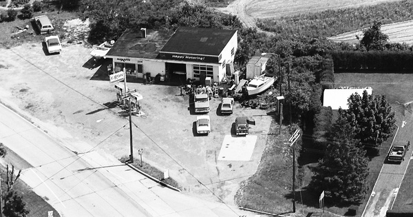 Vintage Aerial photo from -1986 in Cape May County, NJ