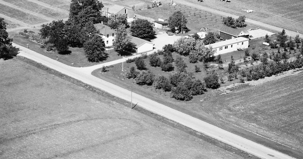 Vintage Aerial photo from 1984 in Allen County, IN