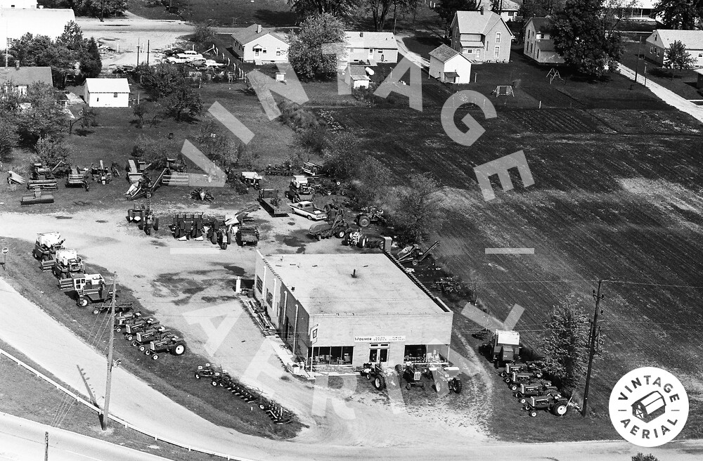 Vintage Aerial Indiana Benton County 1966 20BBE15