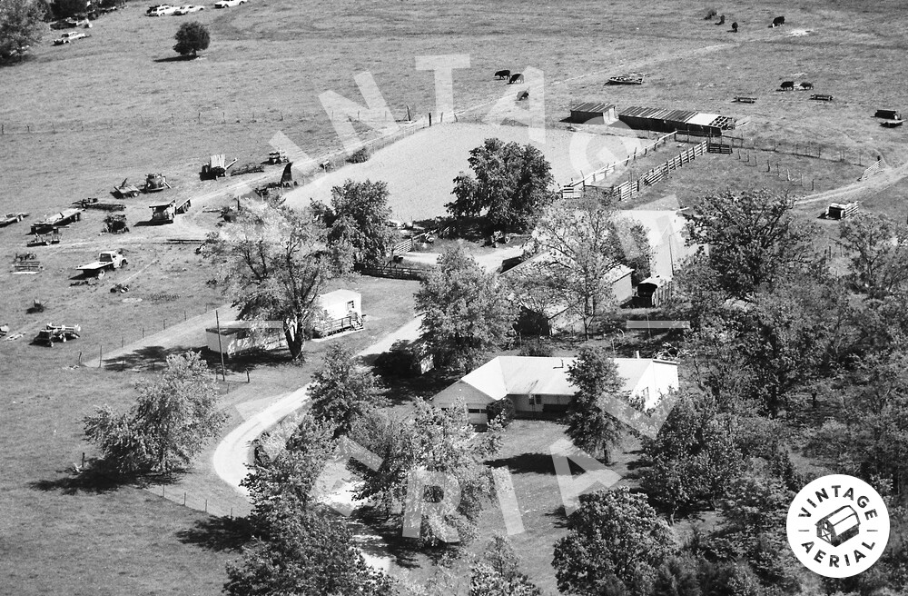 Vintage Aerial Missouri Polk County 1988 53LPO20