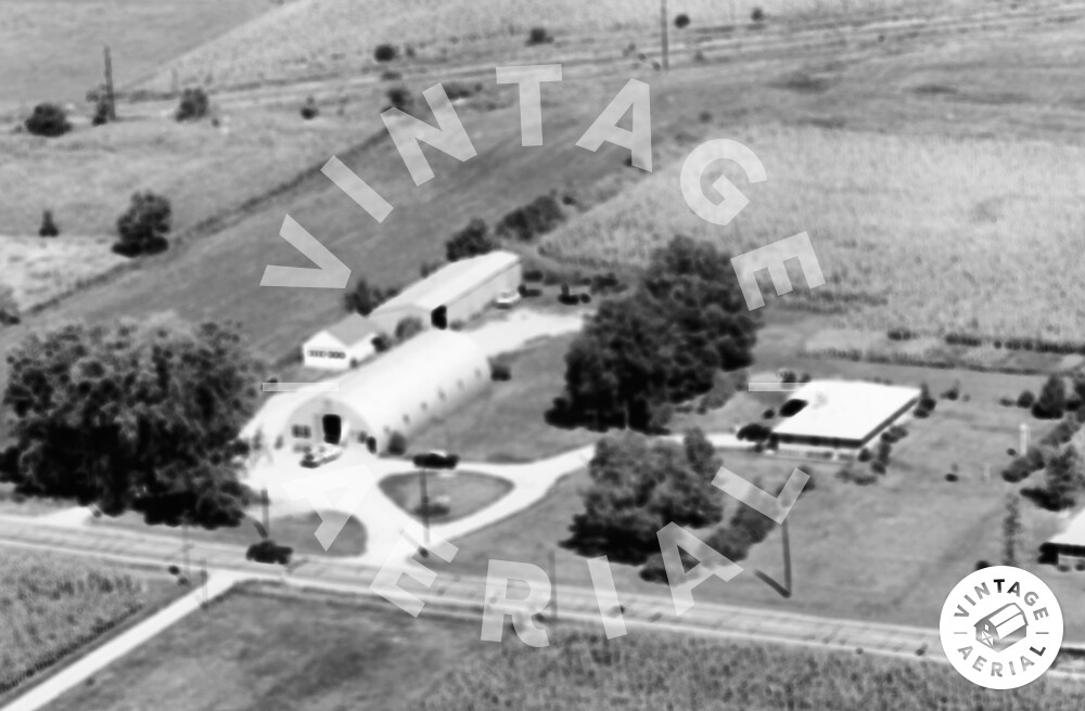 Vintage Aerial Illinois Tazewell County 1966 19FTA30