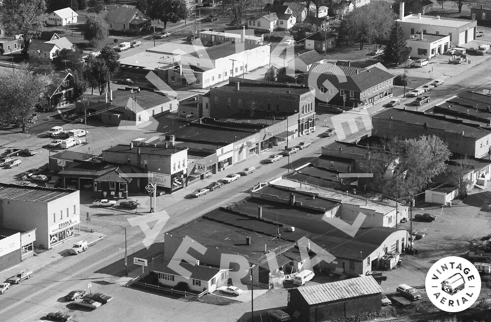 Vintage Aerial Wisconsin Waupaca County 1977 54PWAU22