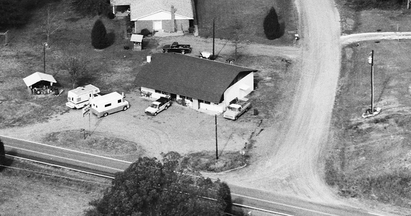 Vintage Aerial photo from 1991 in Stokes County, NC
