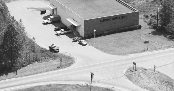 Vintage Aerial photo from 1986 in Rockingham County, NC