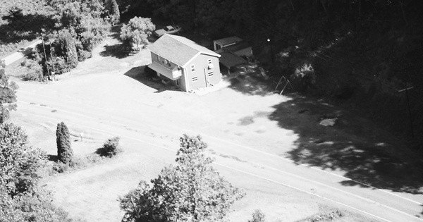 Vintage Aerial photo from 1984 in Wetzel County, WV