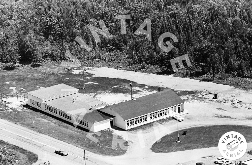 Vintage Aerial Maine Somerset County 1963 5LSO5