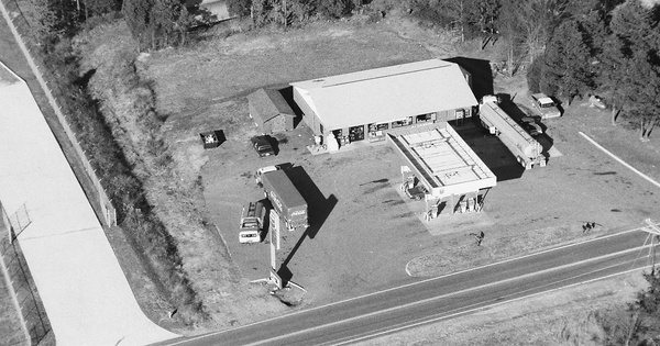 Vintage Aerial photo from 1994 in Davie County, NC