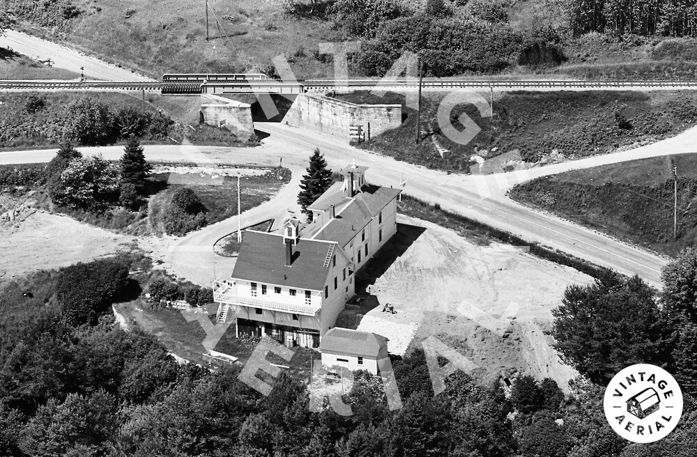 Vintage Aerial Maine Waldo County 1964 6AWA11