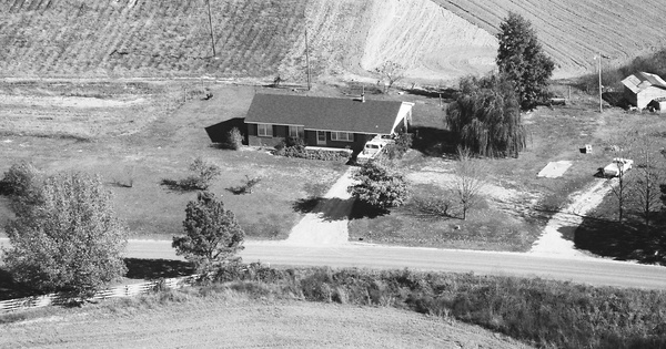 Vintage Aerial photo from 1985 in Lauderdale County, TN
