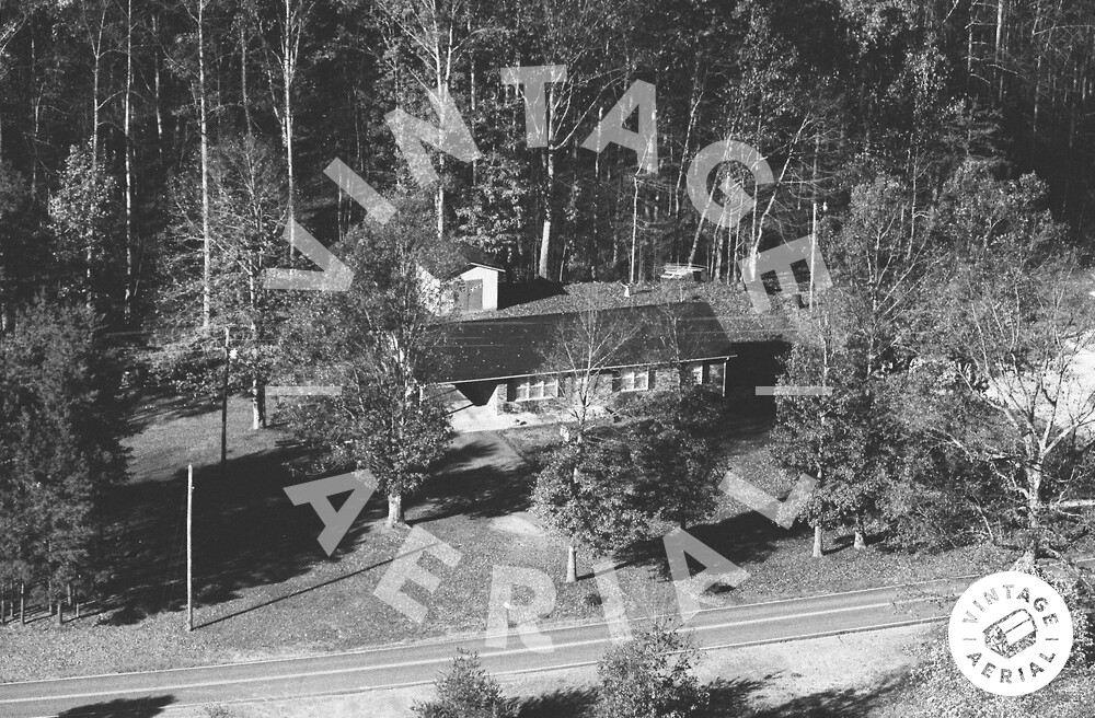 Vintage Aerial North Carolina Iredell County 1983 84LIR9