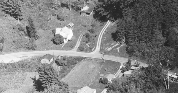 Vintage Aerial photo from 1995 in Logan County, WV