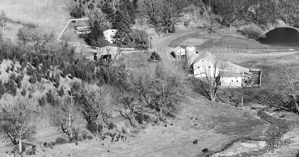 Vintage Aerial photo from 1984 in Northampton County, PA