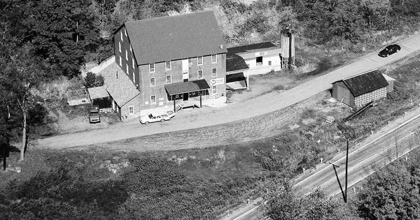 Vintage Aerial photo from 1991 in Clinton County, PA
