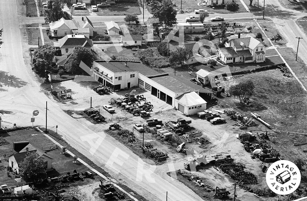 Vintage Aerial Illinois Brown County 1967 15ABR17