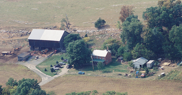 Vintage Aerial photo from 2001 in Franklin County, PA