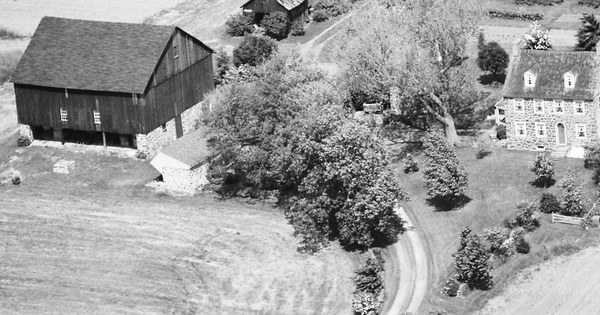 Vintage Aerial photo from 1988 in Delaware County, PA