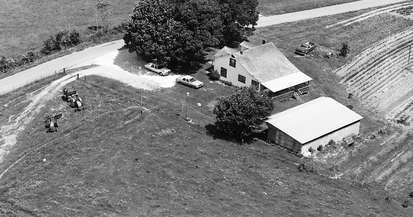 Vintage Aerial photo from 1993 in White County, TN