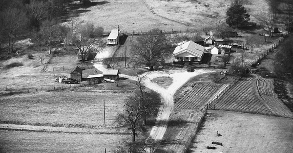 Vintage Aerial photo from 1983 in Tuscaloosa County, AL