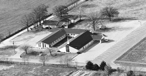 Vintage Aerial photo from 1992 in Washington County, AR