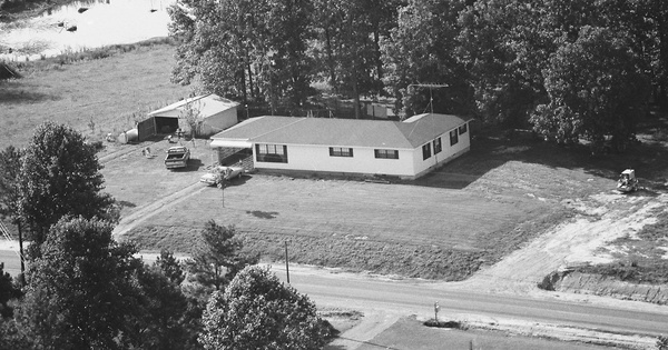 Vintage Aerial photo from 1985 in Jackson County, AL