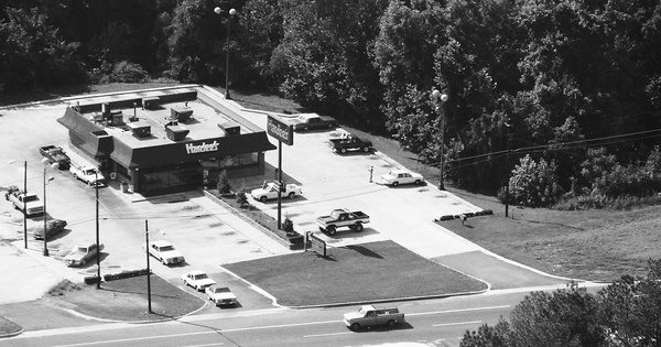 Vintage Aerial photo from 1986 in Elmore County, AL