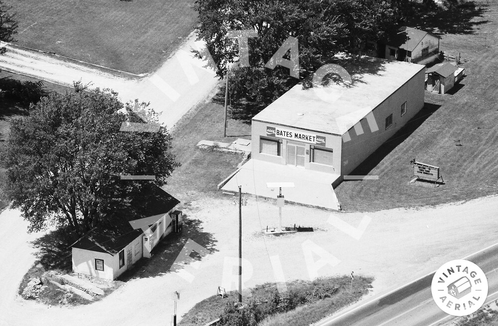 Vintage Aerial Missouri Camden County 1986 24KCA3