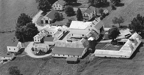 Vintage Aerial photo from 1978 in Luzerne County, PA