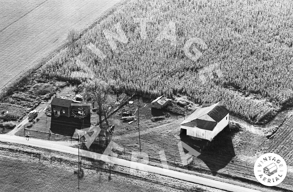 Vintage Aerial Illinois Stephenson County 1964 49ISTN19