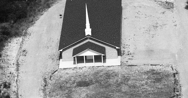 Vintage Aerial photo from 1992 in Adams County, MS