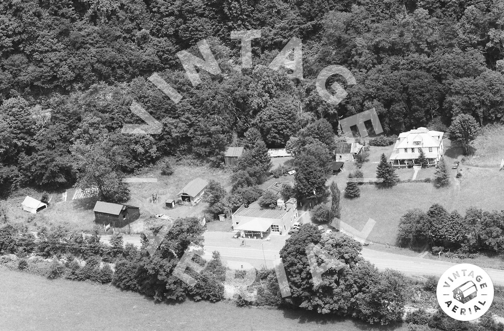 Vintage Aerial West Virginia Pocahontas County 1986 81TPO28