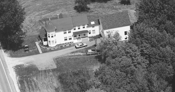 Vintage Aerial photo from 1991 in Androscoggin County, ME
