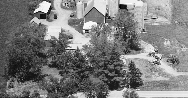 Vintage Aerial photo from 1985 in Pierce County, WI