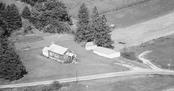 Vintage Aerial photo from 1979 in Trempealeau County, WI
