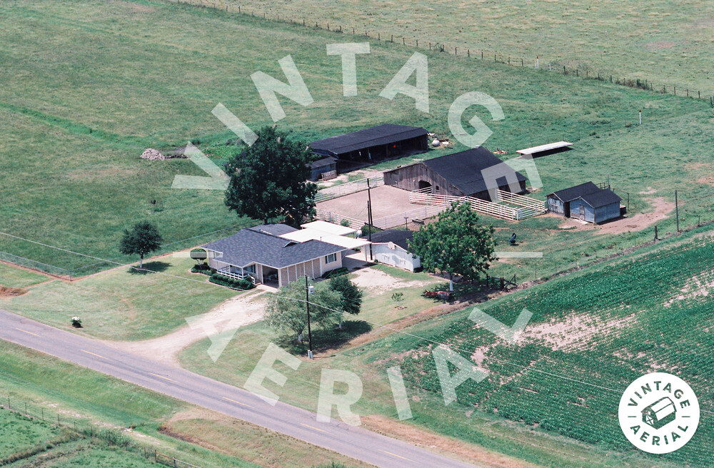 Vintage Aerial Louisiana Acadia Parish 1995 67AC34