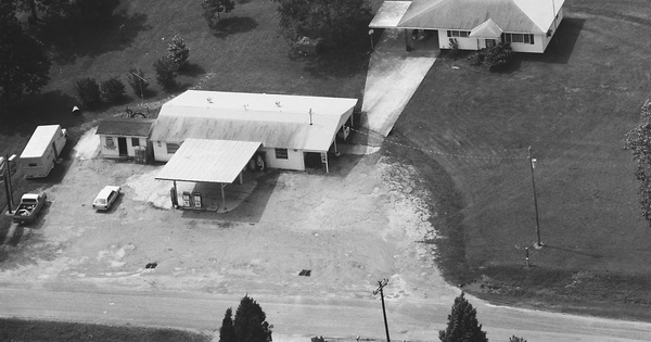 Vintage Aerial photo from 1991 in Cherokee County, AL