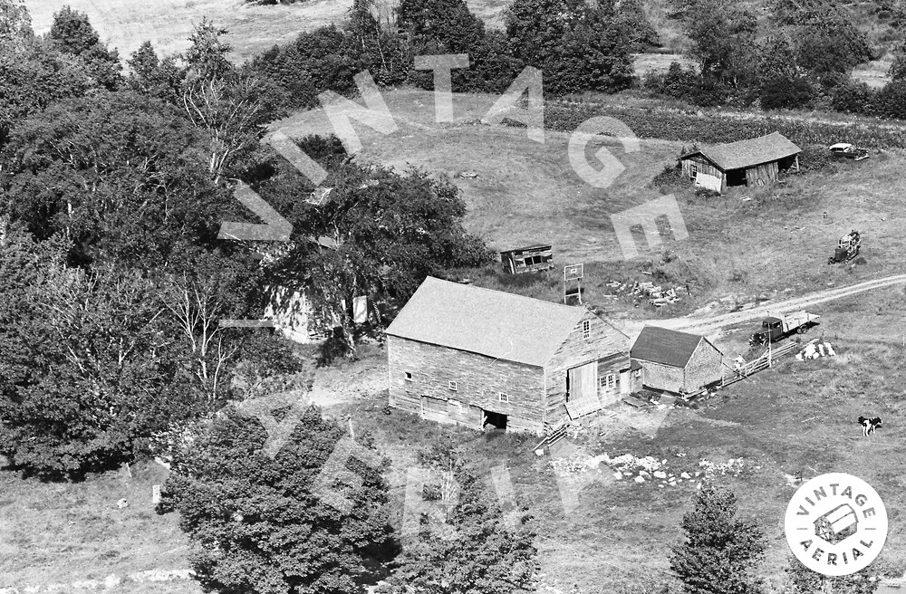 Vintage Aerial Maine Penobscot County 1963 12MPE29