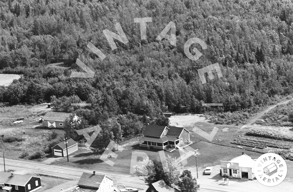 Vintage Aerial Maine Aroostook County 1965 61OAR31