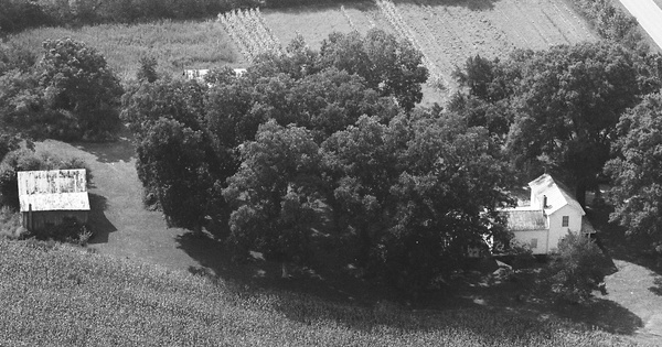 Vintage Aerial photo from 1988 in Craven County, NC
