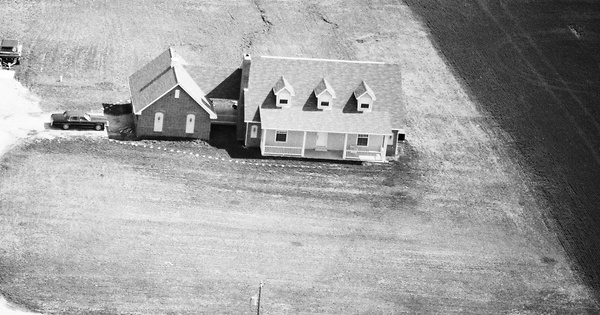 Vintage Aerial photo from 1990 in Jackson County, MO
