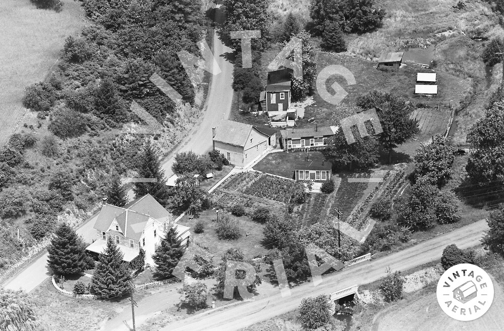 Vintage Aerial Pennsylvania Carbon County 1963 29CCA29