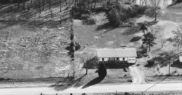 Vintage Aerial photo from 1983 in White County, AR