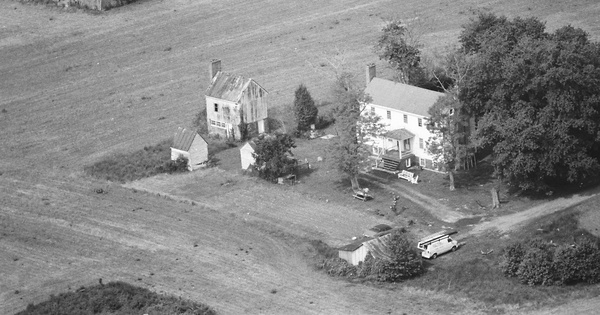 Vintage Aerial photo from 1989 in Essex County, VA