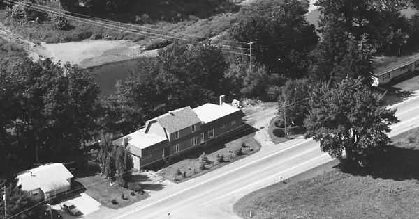 Vintage Aerial photo from 1989 in Allegany County, NY