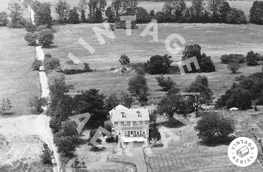 Vintage Aerial Pennsylvania Dauphin County 1966 33DDA23
