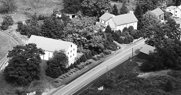 Vintage Aerial photo from 1970 in Cumberland County, PA