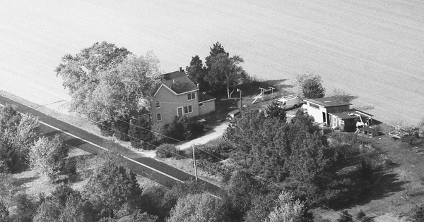 Vintage Aerial photo from 1992 in Worcester County, MD