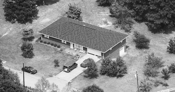 Vintage Aerial photo from 1988 in Boyd County, KY