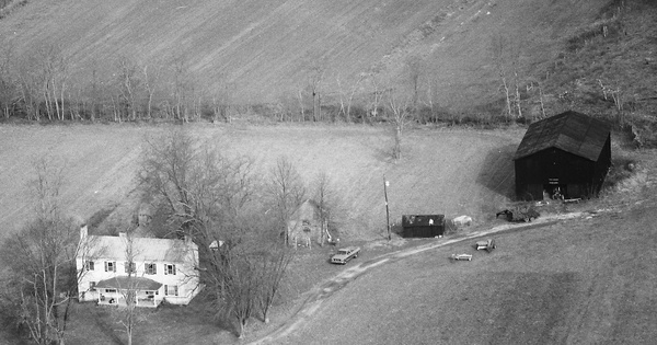 Vintage Aerial photo from 1986 in Madison County, KY