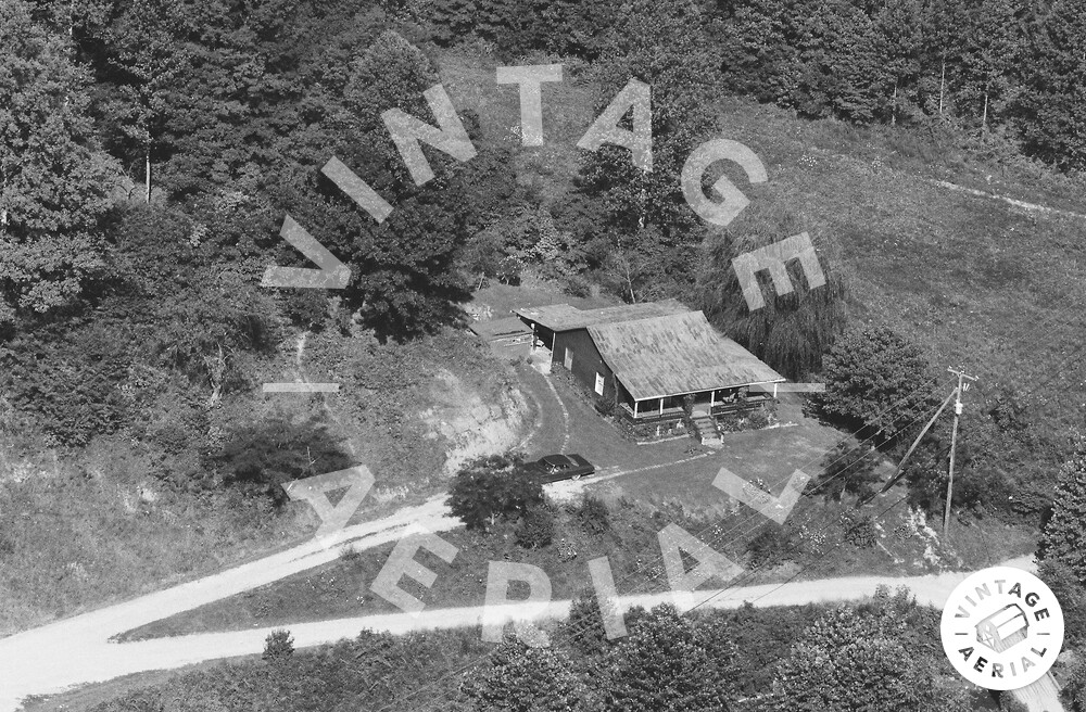 Vintage Aerial Kentucky Martin County 1984 32LMR3